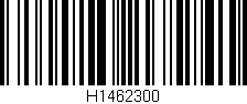 Código de barras (EAN, GTIN, SKU, ISBN): 'H1462300'