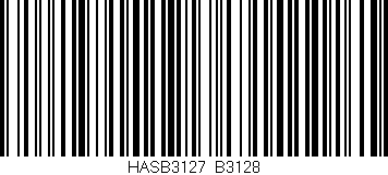 Código de barras (EAN, GTIN, SKU, ISBN): 'HASB3127/B3128'