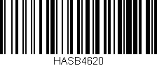 Código de barras (EAN, GTIN, SKU, ISBN): 'HASB4620'
