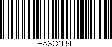 Código de barras (EAN, GTIN, SKU, ISBN): 'HASC1090'