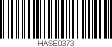 Código de barras (EAN, GTIN, SKU, ISBN): 'HASE0373'