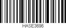 Código de barras (EAN, GTIN, SKU, ISBN): 'HASE3696'