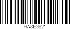 Código de barras (EAN, GTIN, SKU, ISBN): 'HASE3821'