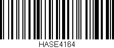 Código de barras (EAN, GTIN, SKU, ISBN): 'HASE4164'