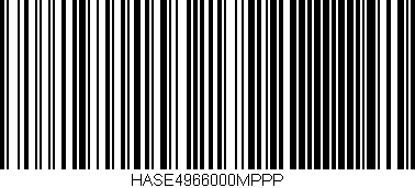Código de barras (EAN, GTIN, SKU, ISBN): 'HASE4966000MPPP'