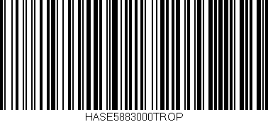 Código de barras (EAN, GTIN, SKU, ISBN): 'HASE5883000TROP'