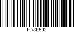 Código de barras (EAN, GTIN, SKU, ISBN): 'HASE593'