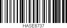 Código de barras (EAN, GTIN, SKU, ISBN): 'HASE6737'