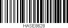 Código de barras (EAN, GTIN, SKU, ISBN): 'HASE8628'