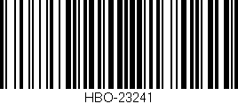 Código de barras (EAN, GTIN, SKU, ISBN): 'HBO-23241'
