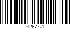 Código de barras (EAN, GTIN, SKU, ISBN): 'HP67741'