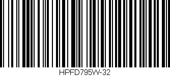 Código de barras (EAN, GTIN, SKU, ISBN): 'HPFD795W-32'