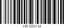 Código de barras (EAN, GTIN, SKU, ISBN): 'HR-50W-M'