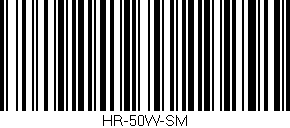 Código de barras (EAN, GTIN, SKU, ISBN): 'HR-50W-SM'