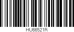 Código de barras (EAN, GTIN, SKU, ISBN): 'HU66521R'