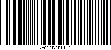 Código de barras (EAN, GTIN, SKU, ISBN): 'HW09CRSPMH2IN'
