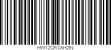 Código de barras (EAN, GTIN, SKU, ISBN): 'HW12CRSAH2IN'