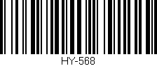 Código de barras (EAN, GTIN, SKU, ISBN): 'HY-568'