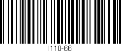 Código de barras (EAN, GTIN, SKU, ISBN): 'I110-66'