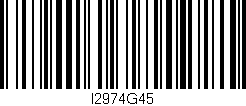 Código de barras (EAN, GTIN, SKU, ISBN): 'I2974G45'