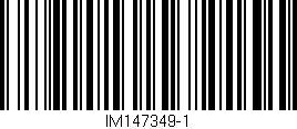 Código de barras (EAN, GTIN, SKU, ISBN): 'IM147349-1'