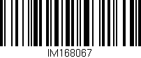 Código de barras (EAN, GTIN, SKU, ISBN): 'IM168067'