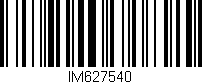 Código de barras (EAN, GTIN, SKU, ISBN): 'IM627540'