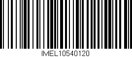 Código de barras (EAN, GTIN, SKU, ISBN): 'IMEL10540120'