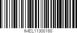 Código de barras (EAN, GTIN, SKU, ISBN): 'IMEL11300160'