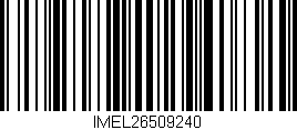 Código de barras (EAN, GTIN, SKU, ISBN): 'IMEL26509240'