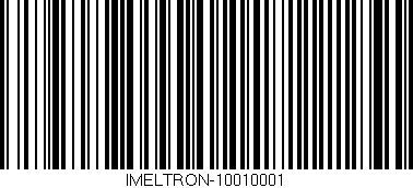 Código de barras (EAN, GTIN, SKU, ISBN): 'IMELTRON-10010001'