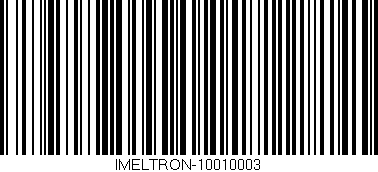 Código de barras (EAN, GTIN, SKU, ISBN): 'IMELTRON-10010003'