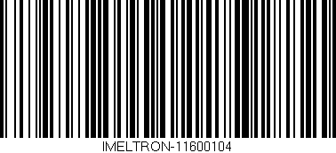 Código de barras (EAN, GTIN, SKU, ISBN): 'IMELTRON-11600104'
