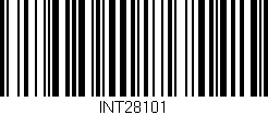 Código de barras (EAN, GTIN, SKU, ISBN): 'INT28101'