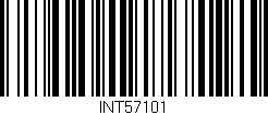 Código de barras (EAN, GTIN, SKU, ISBN): 'INT57101'