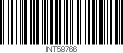 Código de barras (EAN, GTIN, SKU, ISBN): 'INT58766'