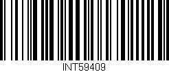 Código de barras (EAN, GTIN, SKU, ISBN): 'INT59409'
