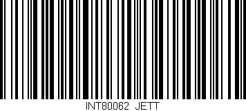 Código de barras (EAN, GTIN, SKU, ISBN): 'INT80062/JETT'