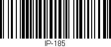 Código de barras (EAN, GTIN, SKU, ISBN): 'IP-185'