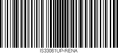Código de barras (EAN, GTIN, SKU, ISBN): 'IS33061UP-RENA'