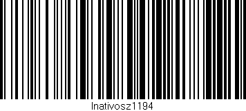 Código de barras (EAN, GTIN, SKU, ISBN): 'Inativosz1194'