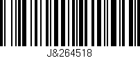 Código de barras (EAN, GTIN, SKU, ISBN): 'J&264518'