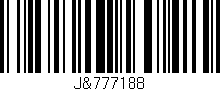 Código de barras (EAN, GTIN, SKU, ISBN): 'J&777188'