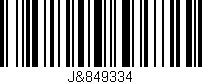 Código de barras (EAN, GTIN, SKU, ISBN): 'J&849334'
