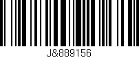 Código de barras (EAN, GTIN, SKU, ISBN): 'J&889156'