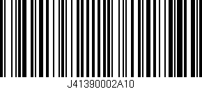 Código de barras (EAN, GTIN, SKU, ISBN): 'J41390002A10'