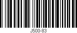 Código de barras (EAN, GTIN, SKU, ISBN): 'J500-83'