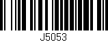 Código de barras (EAN, GTIN, SKU, ISBN): 'J5053'