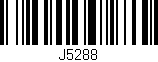 Código de barras (EAN, GTIN, SKU, ISBN): 'J5288'