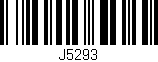 Código de barras (EAN, GTIN, SKU, ISBN): 'J5293'